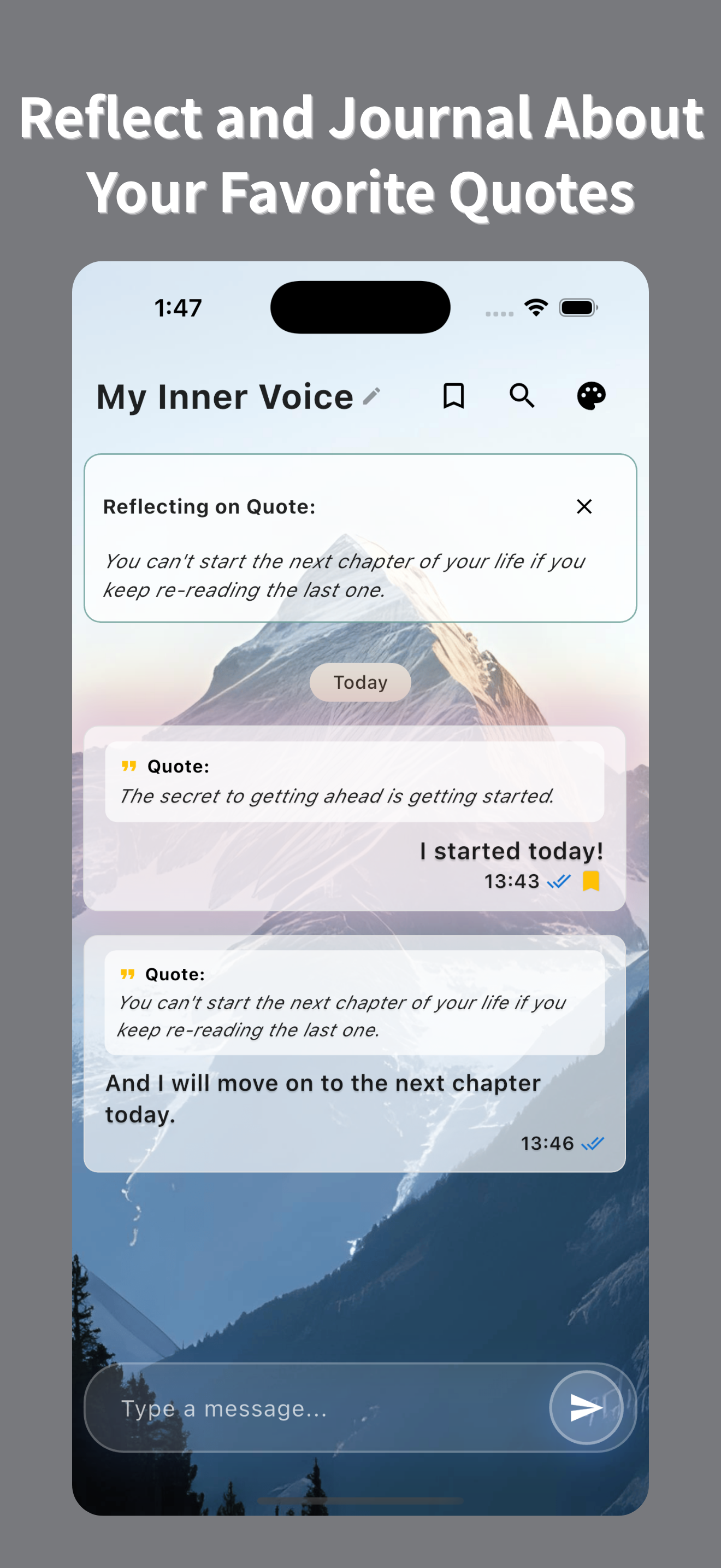 Reflect & Journal
